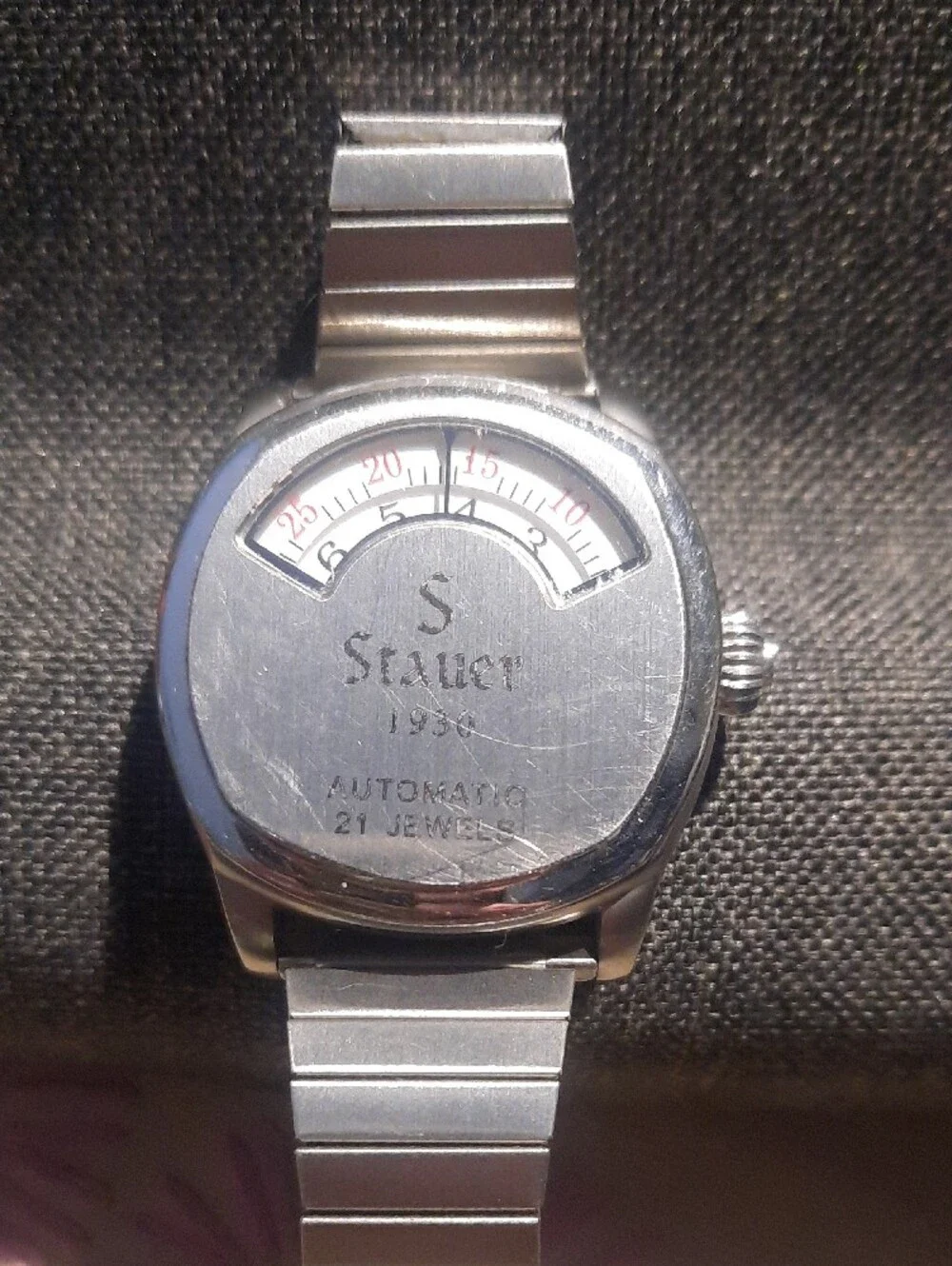 1930 Men's Automatic Watch in Silver